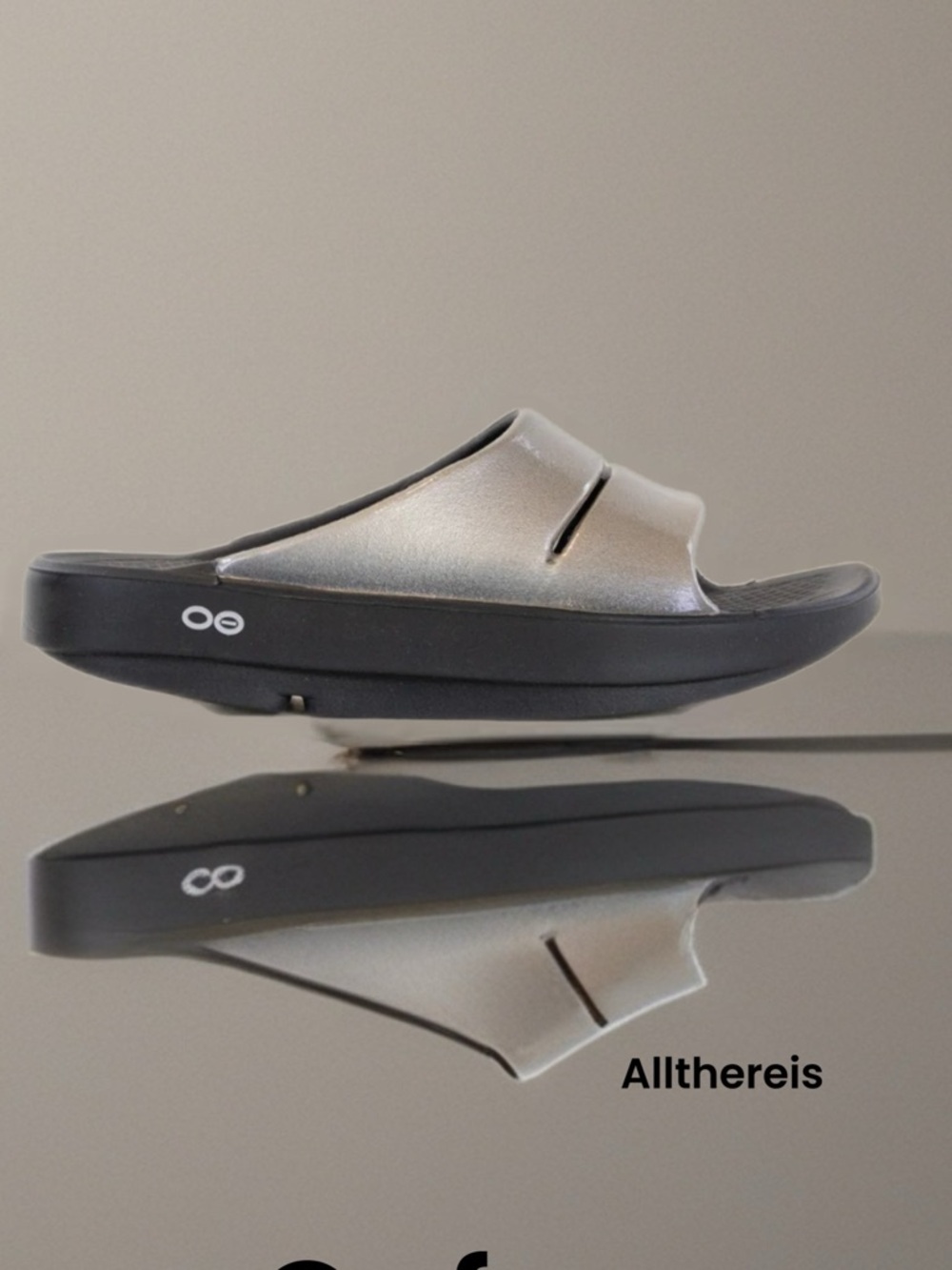 NWOB OOFOS OOahh Luxe slides - Picture 4 of 15